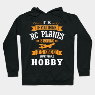 RC plane Hobby Gift slogan Hoodie